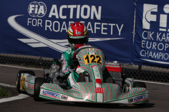 Double podium in the OK for Tony Kart