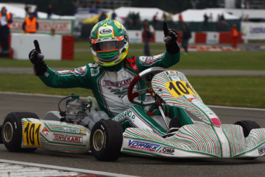 Pole, victory and first position in the European championship
