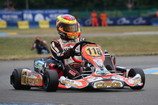 Good performance for CRG with Hauger in Le Mans’ OK