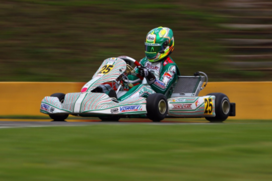 Tony Kart at the final stage of the World Competition for KZ