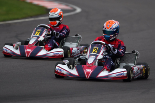Kosmic Kart Racing Department stores the KZ World Championship in Wackersdorf