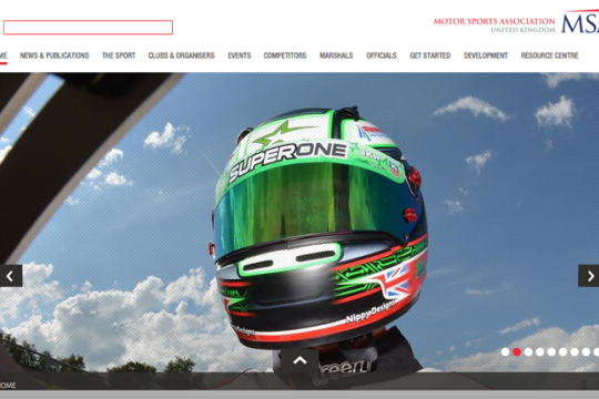 UK motor sport’s governing body launches new website