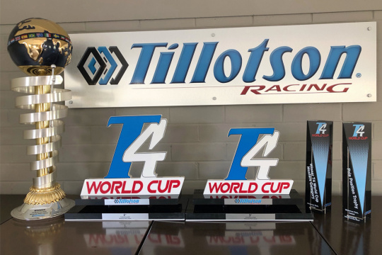 Everything is ready for the Tillotson T4 World Cup