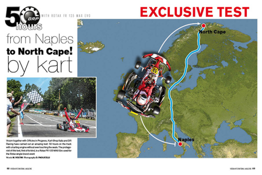 From Naples to Cape Nord by a Rotax MAX Evo!
