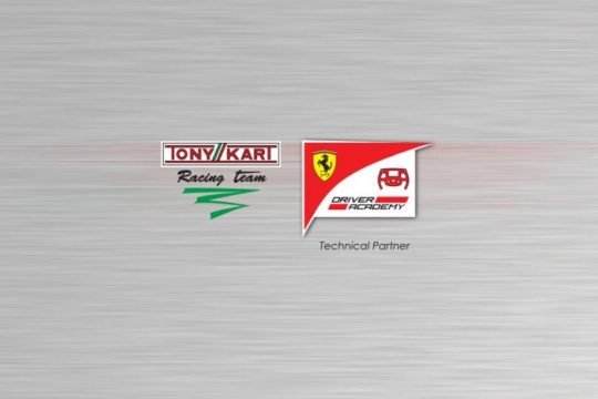 Tony Kart Racing Team and Ferrari Driver Academy present their technical partnership