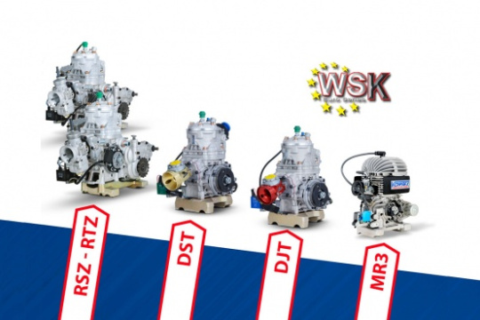 Vortex KZ2 champion of the WSK Euro Series