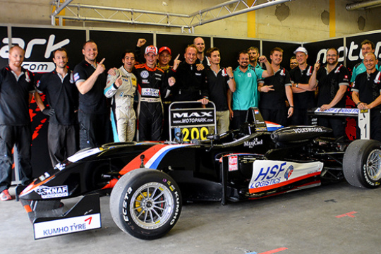 200th Victory for Team Motopark at the Formula 3 Masters