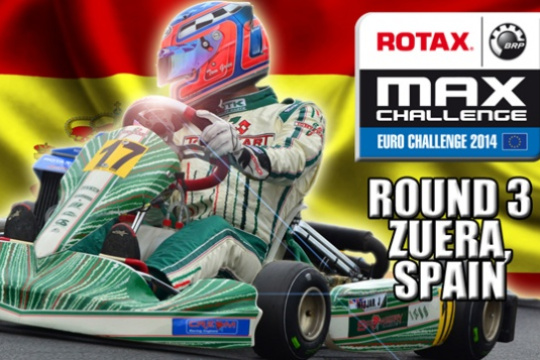 Hot halftime show at the Rotax Euro Challenge