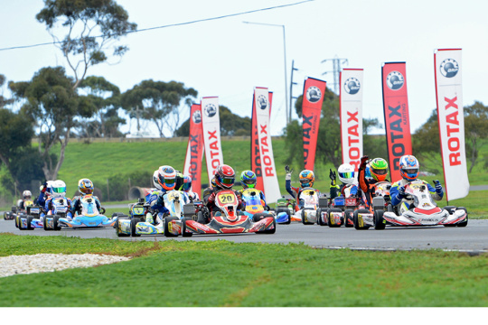 Australia, down under the Rotax banner