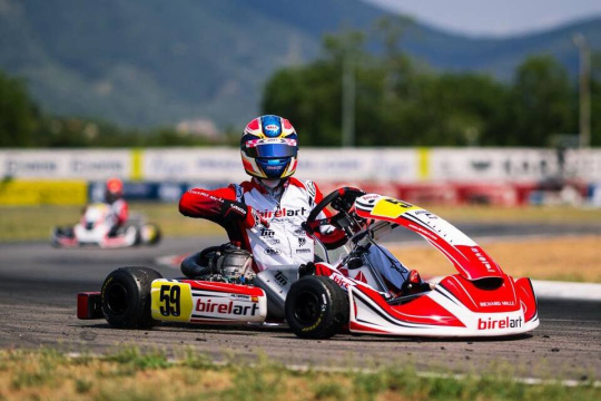 Hiltbrand (Birel Art/Tm Kart) and Orlov (Sodi/Tm Kart) dominate in Sarno, fierce battle on the edge in KZ Master