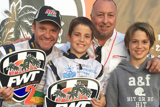 Barrichello to take on the FWT grids