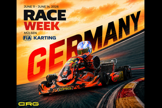 Mülsen, Germany to host Round 3 of the Euro OK–OKJ Championship