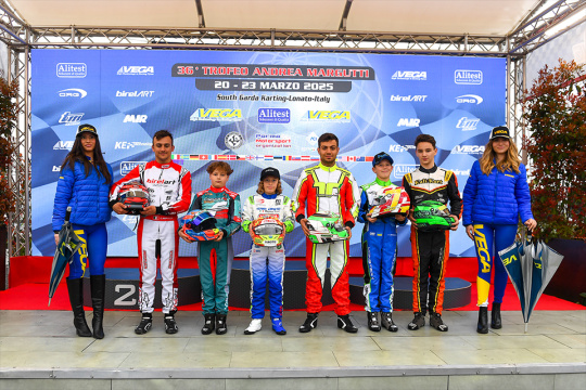 The champions of the 36th Andrea Margutti Trophy
