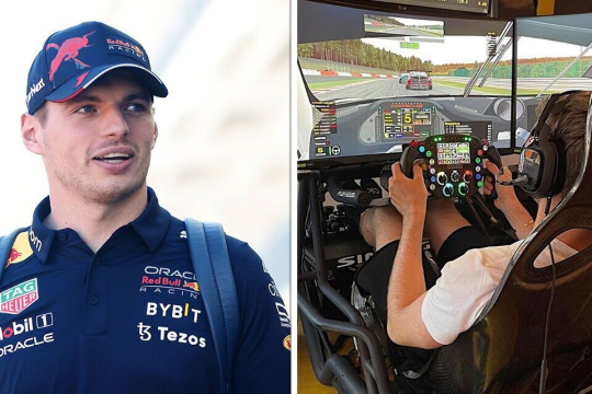 Max Verstappen: all-nighter with sim-racing before Jeddah GP