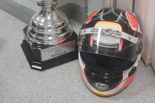 Tony Kart and Hiltbrand together in 2017