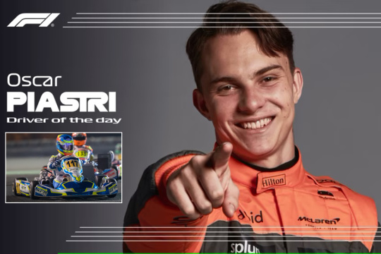 Piastri's first podium in F1: what kind of kart driver was he?