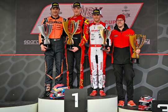 The WSK Champions Cup named the first champions of 2024