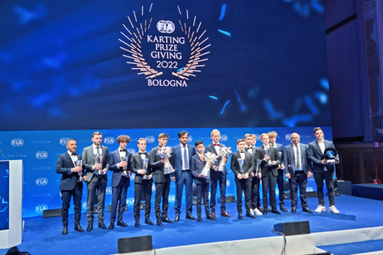 FIA Karting Prize Giving 2022 in Bologna