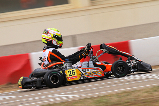 Prosperi takes the win in KZ2 on CRG-TM at the Spanish Championship in Alcaniz
