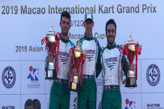 Tony Kart rules over Macao