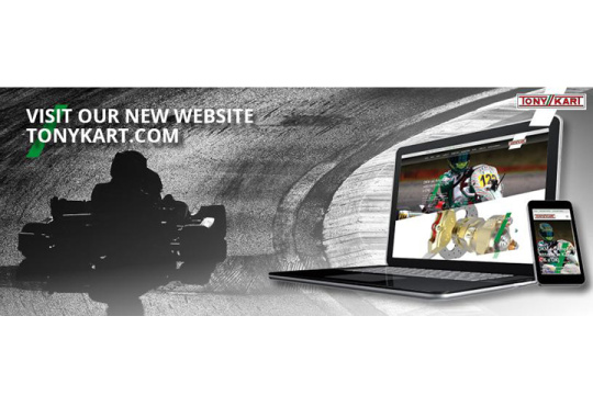 The new TONYKART.COM website is now online