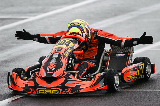 Gustafsson (Crg/TM) wins as a wild card at Rødby: "not bad for an old man"