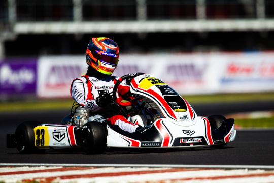 WSK - Van Hoepen, Powell, Matveev and Pesl start from pole position