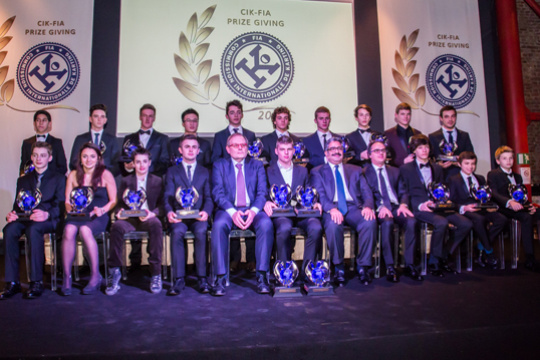 CIK-FIA awards 2013 champions