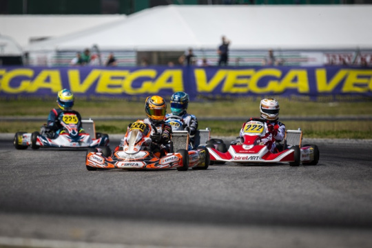 Unlucky start for the Team in the WSK Euro Series