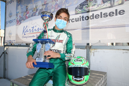 Gamoto Kart wins the Coppa Italia in X30 Junior