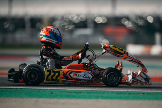 Constructive weekend for Mark Kastelic at Adria