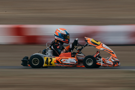 Mark Kastelic is present at the Winter Cup 2021 in Lonato