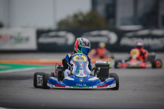 FIA Karting Euro, Adria - Qualifying, Antonelli and Albanese immediately in pole position