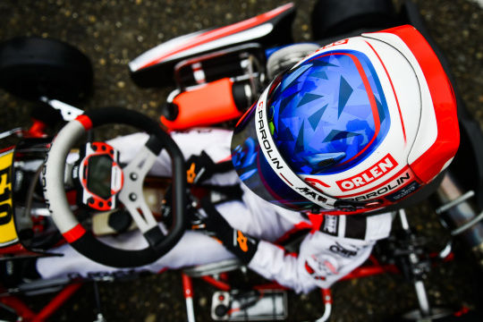 Maciej Gladysz will face the double weekend WSK in Adria!