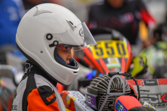 Enzo Bettamio's ready for the French round of the WSK Euro Series