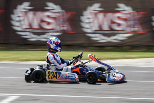 Nice podium for Haverkort in OK at the WSK Open Cup in Lonato