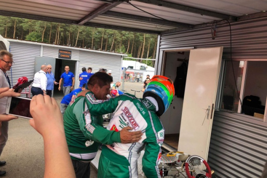 Matteo Viganò and yet another winning weekend at Genk