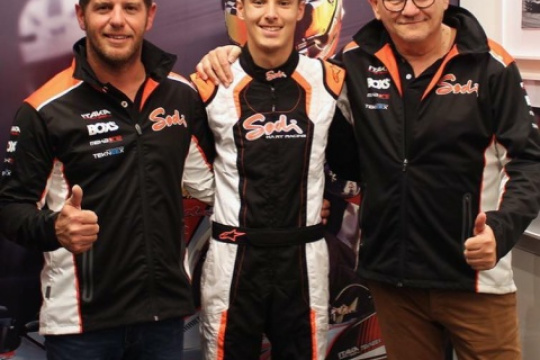 Emilien Denner drives for Sodi in 2019