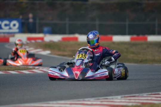 THE 3RD WSK SUPER MASTER SERIES ROUND AT THE START
