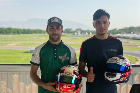 CIK Euro, Sarno: Camplese, Palomba and Ho in pole position