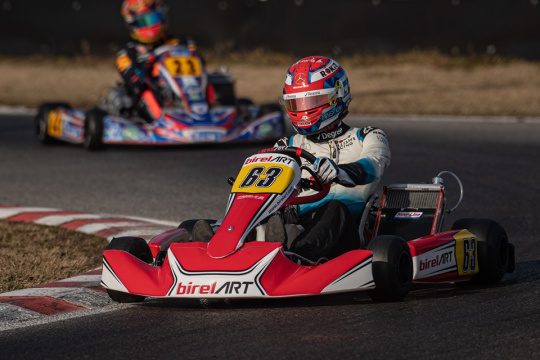 Back to karting for Russell and Albon