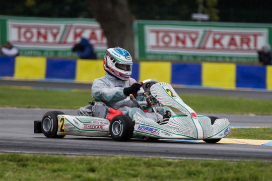 Rain at Le Mans Ardigò shines