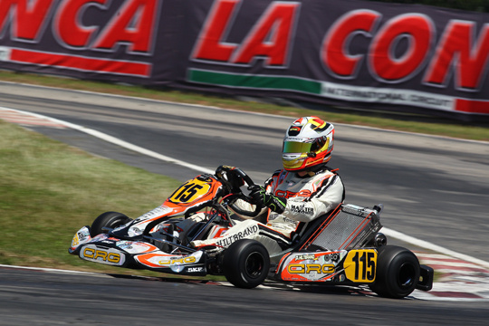 Good start in the European at La Conca for Hiltbrand and Tiene