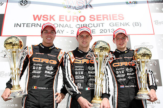 CRG DOMINATES WSK EURO SERIES 'KZ1, VERSTAPPEN GETS THE TITLE, FORE’ THE LAST FINAL IN GENK