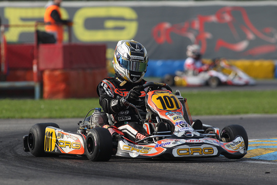 CRG, Davide Forè just missing out on the victory in KZ2 WSK Final Cup