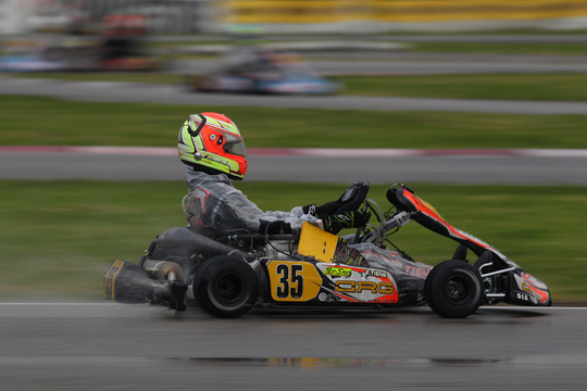 POSITIVE INDICATIONS FOR CRG IN THE FIRST RACE OF THE WSK SUPER MASTER