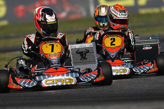ALL READY FOR THE 'DEBUT' OF THE KZ&KZ2 EUROPEAN CHAMPIONSHIP: CRG PARTICIPATES WITH THE WHOLE OFFICIAL TEAM