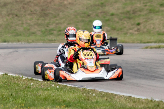 Thrilling halftime event at the Rotax MAX Challenge Euro Trophy in Sweden