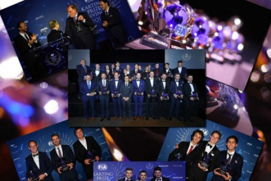 CIK FIA Prize Giving Ceremony - All the award winners