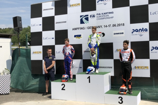 Kart Prix Germany - Aron and Janker celebrate in Germany 